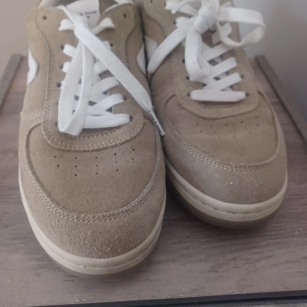 Rag & Bone Retro Court Sneakers Tan Sz 38 7.5 - Picture 6 of 9